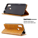 For Galaxy A11 Rhombus Texture Horizontal Flip Magnetic Leather Case with Holder & Card Slots & Wallet(Yellow)