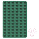 Mini Cartoon Animal Cookie Silicone Baking Mould(Christmas Tree Green)