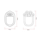 Wall Toiletries Free Installation Silicone Shelf(Cat Paw)