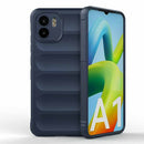 For Xiaomi Redmi A1 4G Global Magic Shield TPU + Flannel Phone Case(Dark Blue)