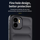 For Xiaomi Redmi A1 4G Global Magic Shield TPU + Flannel Phone Case(Light Blue)