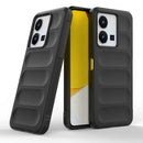For vivo Y35 4G Global Magic Shield TPU + Flannel Phone Case(Black)