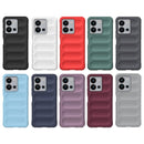 For vivo Y35 4G Global Magic Shield TPU + Flannel Phone Case(Light Blue)