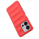 For vivo Y35 4G Global Magic Shield TPU + Flannel Phone Case(White)