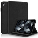 For iPad 2022 Life Tree Series Horizontal Flip Leather Case with Holder(Black)