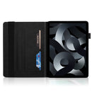 For iPad 2022 Life Tree Series Horizontal Flip Leather Case with Holder(Black)