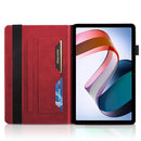 For Xiaomi Redmi Pad 10.61 Life Tree Series Horizontal Flip Leather Case with Holder(Red)
