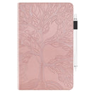 For Xiaomi Redmi Pad 10.61 Life Tree Series Horizontal Flip Leather Case with Holder(Rose Gold)
