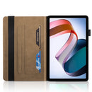 For Xiaomi Redmi Pad 10.61 Life Tree Series Horizontal Flip Leather Case with Holder(Brown)