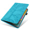 For Lenovo Tab P11 Pro Gen 2 Life Tree Series Horizontal Flip Leather Case with Holder(Lake Blue)