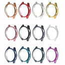 For Samsung Galaxy Watch5 Pro 45mm Electroplating Hollow Half-pack TPU Protective Case(Gun Color)