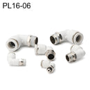 PL16-06 LAIZE PL Elbow Pneumatic Quick Fitting Connector