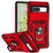 For Google Pixel 7 5G Sliding Camshield Holder Phone Case(Red)