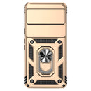 For Google Pixel 7 5G Sliding Camshield Holder Phone Case(Gold)