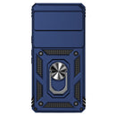 For Google Pixel 7 5G Sliding Camshield Holder Phone Case(Blue)