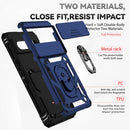 For Google Pixel 7 5G Sliding Camshield Holder Phone Case(Blue)