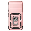 For Google Pixel 7 5G Sliding Camshield Holder Phone Case(Rose Gold)