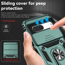 For Google Pixel 7 5G Sliding Camshield Holder Phone Case(Dark Green)