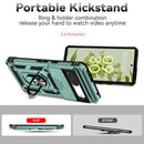 For Google Pixel 7 5G Sliding Camshield Holder Phone Case(Dark Green)