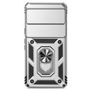 For Google Pixel 7 5G Sliding Camshield Holder Phone Case(Silver)