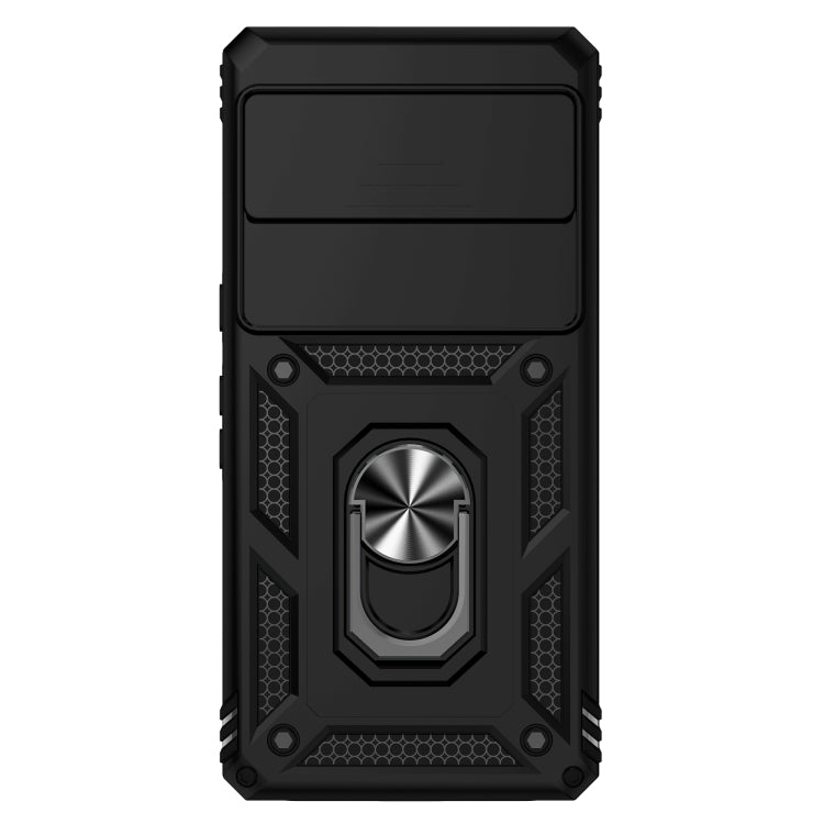 For Google Pixel 7 Pro 5G Sliding Camshield Holder Phone Case(Black)