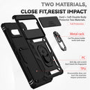 For Google Pixel 7 Pro 5G Sliding Camshield Holder Phone Case(Black)