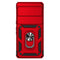 For Google Pixel 7 Pro 5G Sliding Camshield Holder Phone Case(Red)