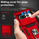 For Google Pixel 7 Pro 5G Sliding Camshield Holder Phone Case(Red)