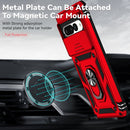 For Google Pixel 7 Pro 5G Sliding Camshield Holder Phone Case(Red)
