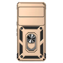 For Google Pixel 7 Pro 5G Sliding Camshield Holder Phone Case(Gold)