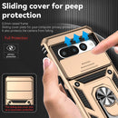 For Google Pixel 7 Pro 5G Sliding Camshield Holder Phone Case(Gold)