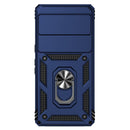 For Google Pixel 7 Pro 5G Sliding Camshield Holder Phone Case(Blue)