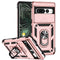 For Google Pixel 7 Pro 5G Sliding Camshield Holder Phone Case(Rose Gold)