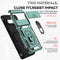 For Google Pixel 7 Pro 5G Sliding Camshield Holder Phone Case(Dark Green)