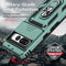 For Google Pixel 7 Pro 5G Sliding Camshield Holder Phone Case(Dark Green)