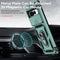 For Google Pixel 7 Pro 5G Sliding Camshield Holder Phone Case(Dark Green)