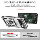For Google Pixel 7 Pro 5G Sliding Camshield Holder Phone Case(Silver)
