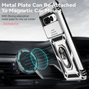 For Google Pixel 7 Pro 5G Sliding Camshield Holder Phone Case(Silver)