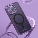 For iPhone 14 Pro MOMAX Magsafe PC + TPU + Metal Phone Case(Black)