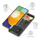 For Xiaomi Poco M5 Christmas Patterned Clear TPU Phone Cover Case(Big Face Elk)