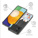For Xiaomi Poco M5 Christmas Patterned Clear TPU Phone Cover Case(Fun Skating Rink)