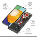 For Xiaomi Poco M5 Christmas Patterned Clear TPU Phone Cover Case(Cute Elk)