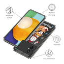 For Xiaomi Poco M5 Christmas Patterned Clear TPU Phone Cover Case(Elk Puppy)