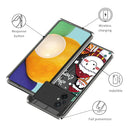 For Xiaomi Poco M5 Christmas Patterned Clear TPU Phone Cover Case(Penguin Yeti)