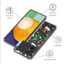 For Xiaomi Poco M5 Christmas Patterned Clear TPU Phone Cover Case(Little Elk)