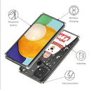 For Xiaomi Poco C40 Christmas Patterned Clear TPU Phone Cover Case(White Bear)
