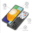 For Xiaomi Poco C40 Christmas Patterned Clear TPU Phone Cover Case(Fun Skating Rink)