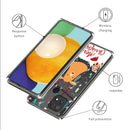 For Xiaomi Poco C40 Christmas Patterned Clear TPU Phone Cover Case(Christmas Elk)