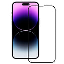 For iPhone 14 Pro MOMAX 0.3mm 2.5D Full-screen Tempered Glass Film(Black)
