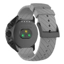 For Suunto 9 Lightning Silicone Watch Band(Grey)